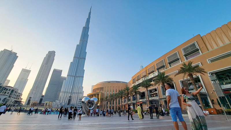 دبي حققت أفضل أداء ربع سنوي منذ جائحة «كوفيد-19». تصوير: أحمد عرديتي