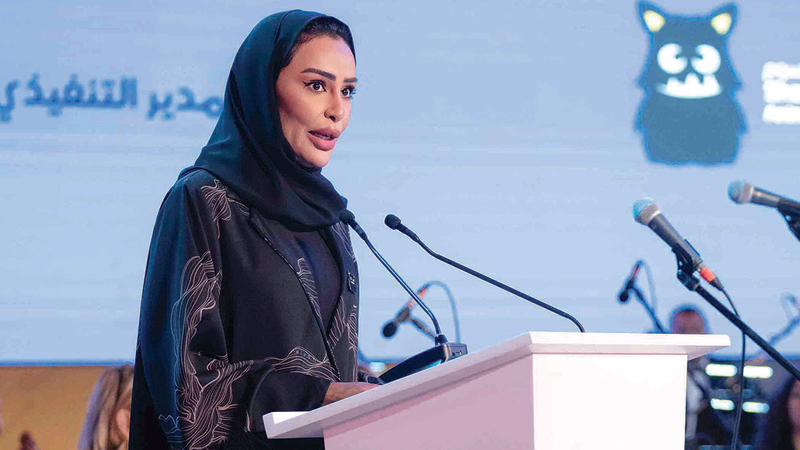 خولة المجيني: «مؤتمر الشارقة للرسوم المتحركة يؤسس لمستقبل صناعة معرفية واعدة بين صنّاع الكتاب ومنتجي الأفلام والقصص المصوّرة».