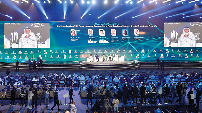 &laquo;ملتقى الاستثمار السنوي&raquo; يشهد 160 جلسة حوارية وحضور 44 وزيراً و50 شركة &laquo;يونيكورن&raquo; صينية. تصوير: نجيب محمد