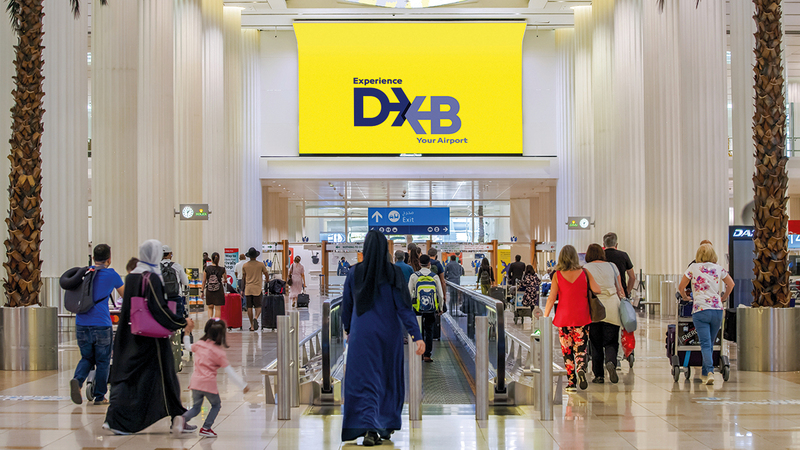 أداء مطار دبي الدولي خلال الربع الأول من العام الجاري فاق كل التوقعات.  من المصدر