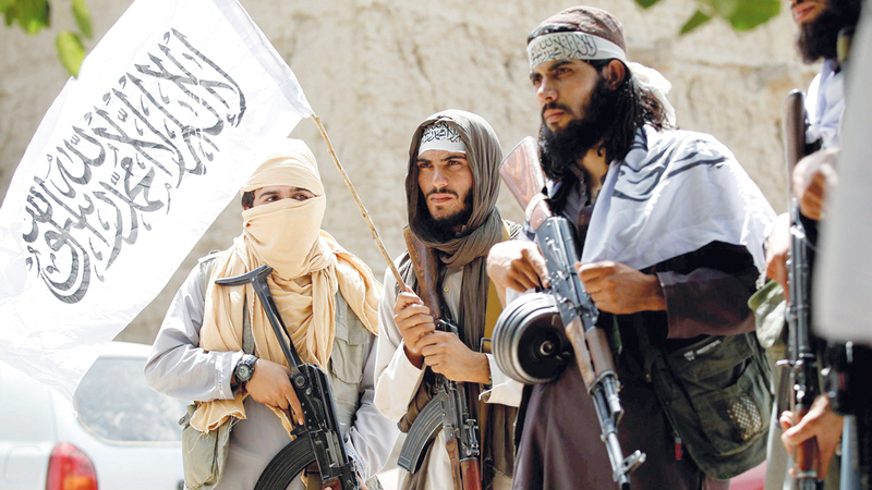 قوات طالبان أعداء ألدّاء لتنظيم داعش.  أرشيفية