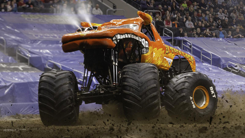 بطولة مونستر جام تقام في أبوظبي يومي السبت والأحد المقبلين.  من المصدر