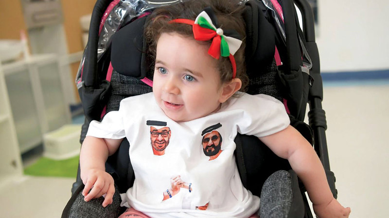 الإمارات وفرت لـ(منيرة) العلاج الجيني الذي يُعد الأغلى في العالم.