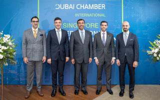 غرفة دبي العالمية تعزز حضورها الخارجي بافتتاح مكتب جديد لها في سنغافورة