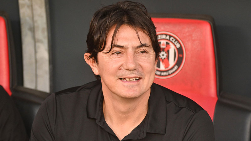 مدرب النصر غوران. من المصدر