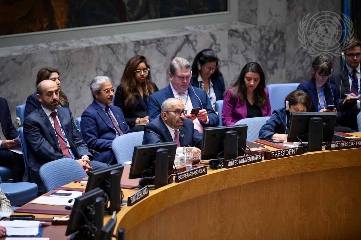 The UAE is hosting the first major event while chairing the Security Council
