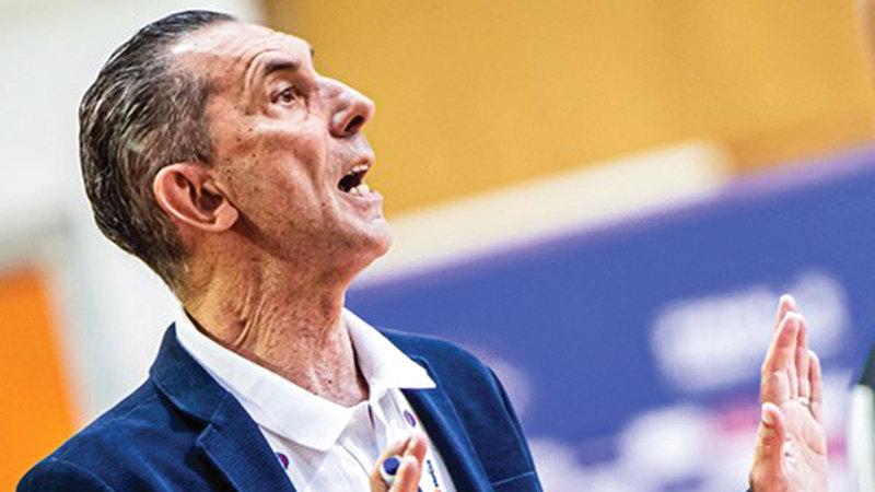 زوران زابوفيتش: &laquo;واجهنا في المباراة الافتتاحية خصماً عنيداً يتمتع بالتفوق البدني وعامل الطول&raquo;.