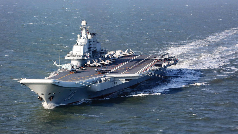 بكين تستعرض قوتها البحرية في بحر الصين الجنوبي.   أرشيفية