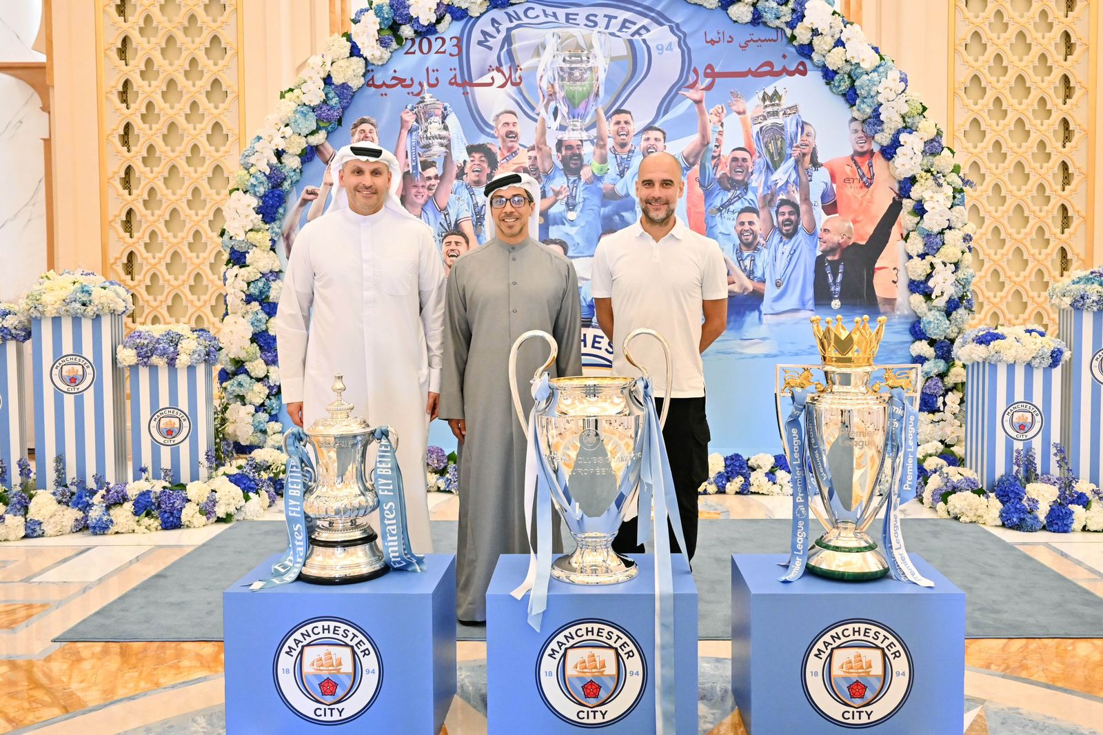 Mansour bin Zayed receives the management of Manchester City