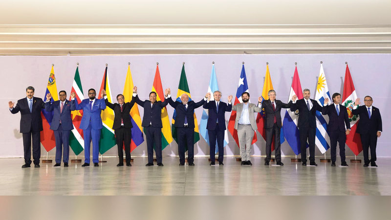 لولا يحاول تشكيل تكتل جديد يجمع قادة دول أميركا الجنوبية ضمن إحياء حركة «عدم الانحياز » مجدداً.  رويترز