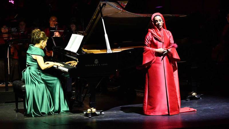 Fatima Al-Hashemi sings opera in abaya: My look is a message of pride in my Emirati identity