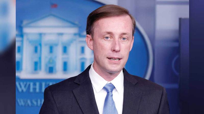 سوليفان أثار قلق الأوروبيين بالتحدث عن «الأسوار الأميركية العالية».   رويترز