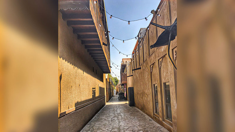 «حي الفهيدي» التاريخي نموذج حي على العلاقة الوثيقة بين البناء التراثي ومعايير الاستدامة.  أرشيفية