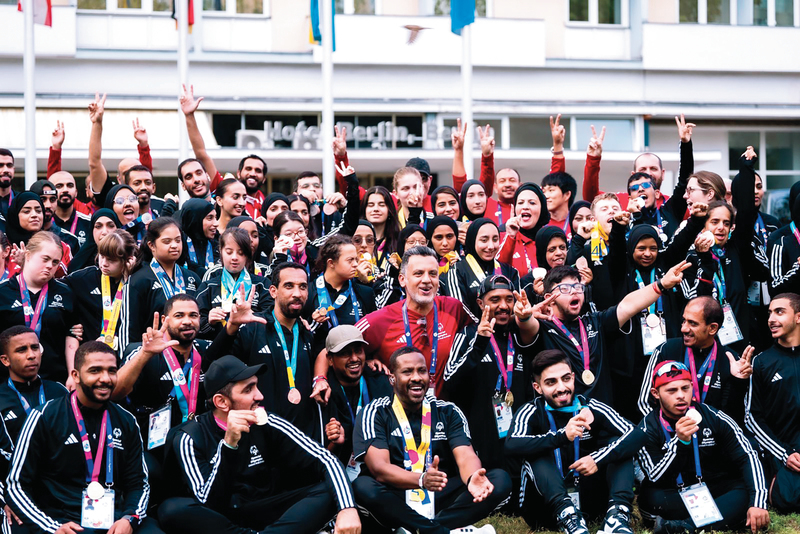 The UAE won 73 medals in the “Berlin Games 2023”