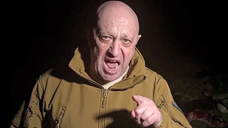 التمرد الذي قام به يفغيني بريغوجين كشف الهشاشة والانقسامات داخل روسيا.   أ.ب