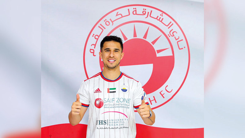 نادي الشارقة تعاقد مع اللاعب التونسي فراس بالعربي قادماً من عجمان.   من المصدر