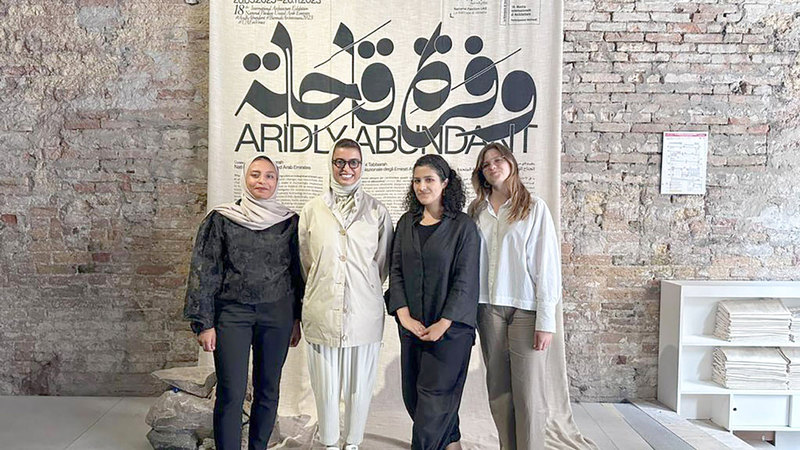 Emirates works grace the International Architecture Exhibition at the Venice Biennale