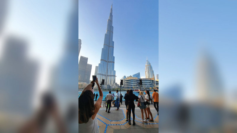 الإمارة استقبلت أكثر من 6 ملايين سائح دولي بين يناير وأبريل العام الجاري.  تصوير: أحمد عرديتي