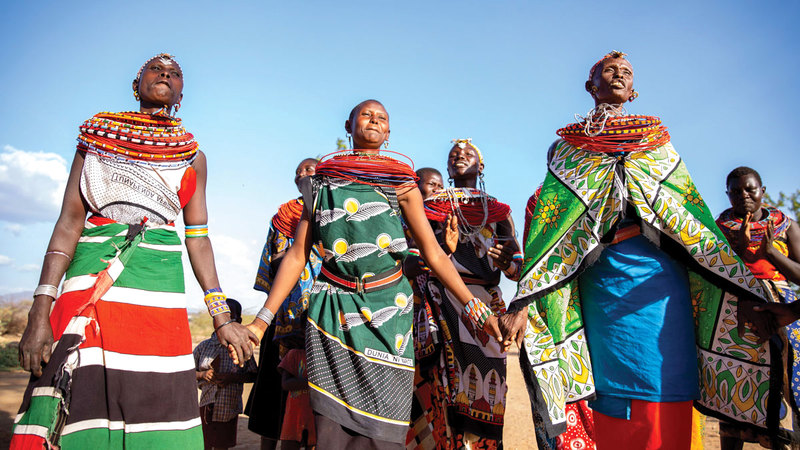 القرية ترحب بالنساء الهاربات من الزواج المسيء وختان الإناث وضحايا الاغتصاب.   من المصدر