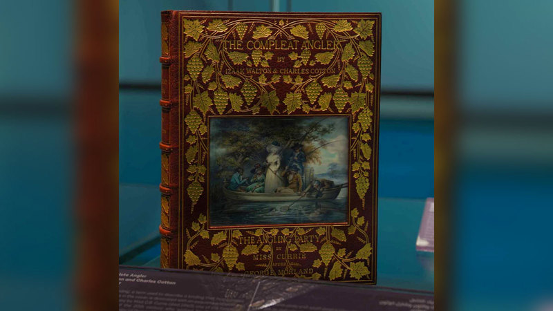 مجلد &laquo;الصياد الكامل&raquo; لإزاك والتون وشارل كوتون - طبعة لندن 1927.