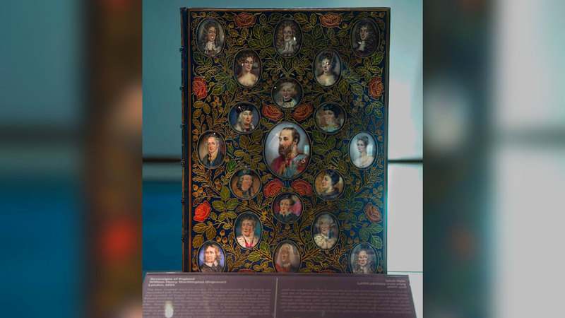 &laquo;ملوك إنجلترا&raquo; لوليام هنري ورثينجتون (نقّاش) - طبعة عام 1824.