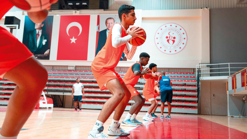 The “Sharjah Clubs Basket” camp kicks off in Türkiye
