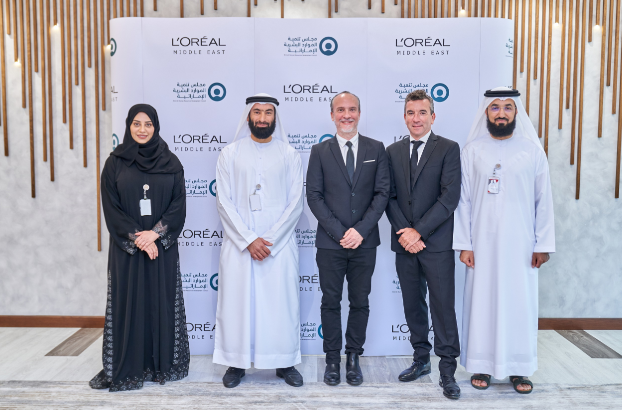 The UAE Human Resources Development Council in Dubai and L'Oréal Middle