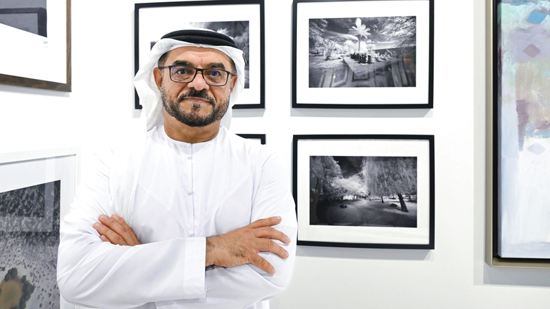 جاسم العوضي: &laquo;(تشكيل) سباق إلى إدارة الفنون في الوطن العربي وتشجيعها في إمارة دبي والدولة عموماً&raquo;.