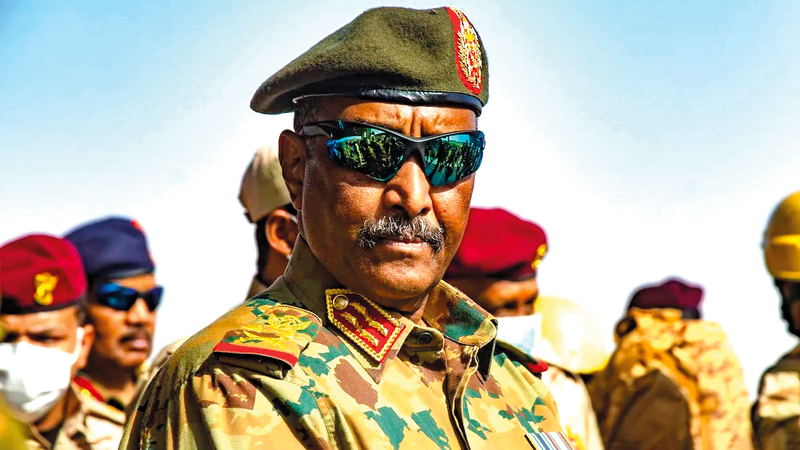 البرهان يتحمل جزءاً من اللوم.   أرشيفية