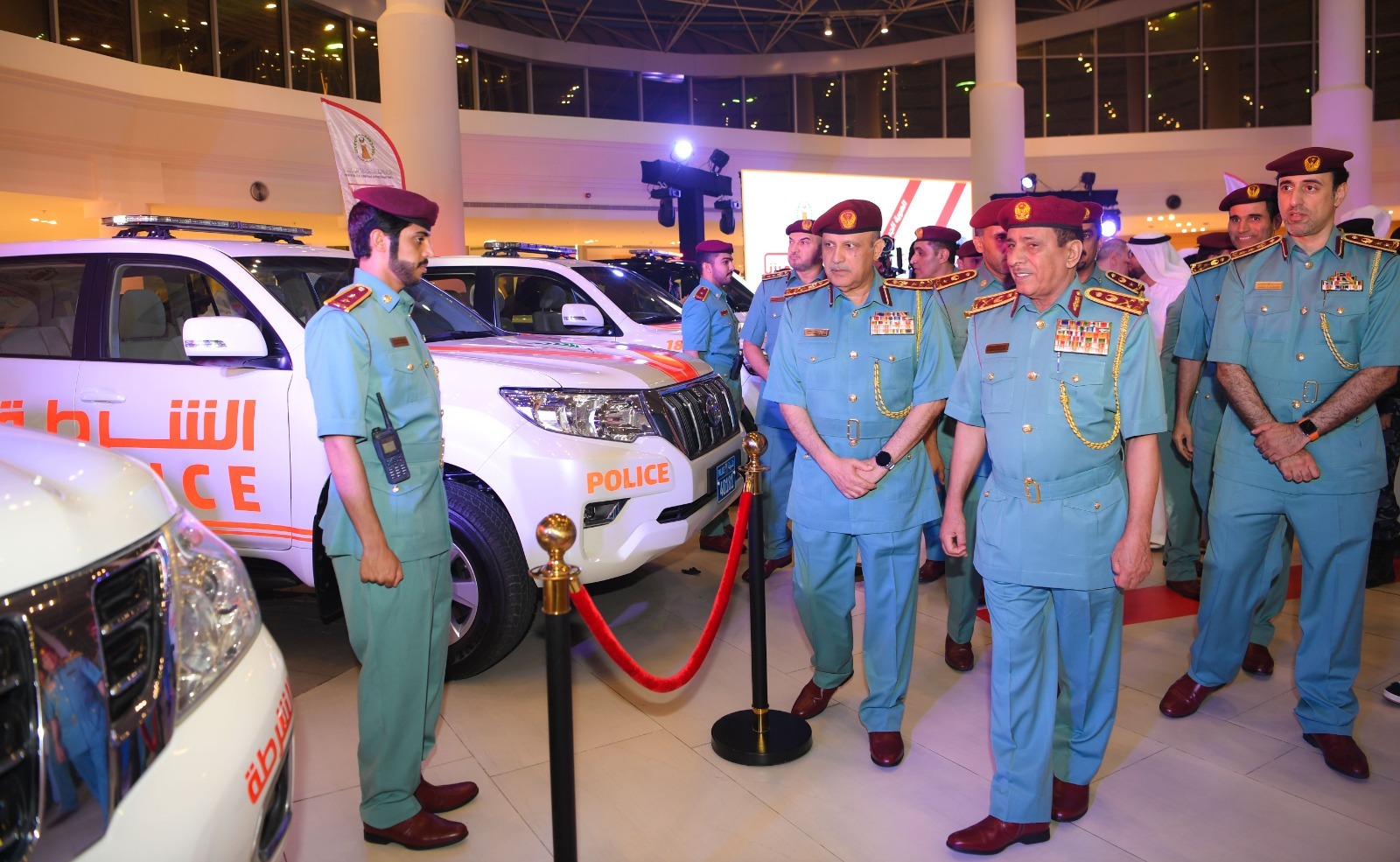 Ras Al Khaimah Police launches the new identity of its police patrols