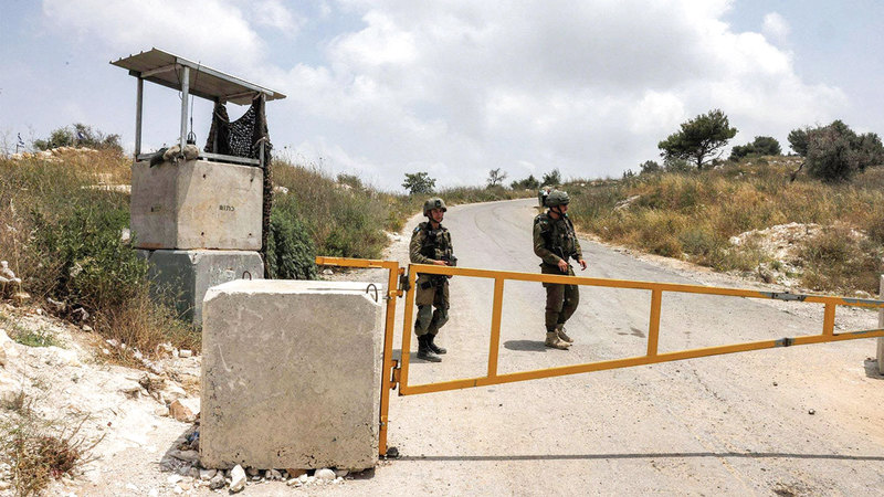 تحذير فلسطيني من تحويل حوميش إلى معسكر دائم لجيش الاحتلال.  الإمارات اليوم