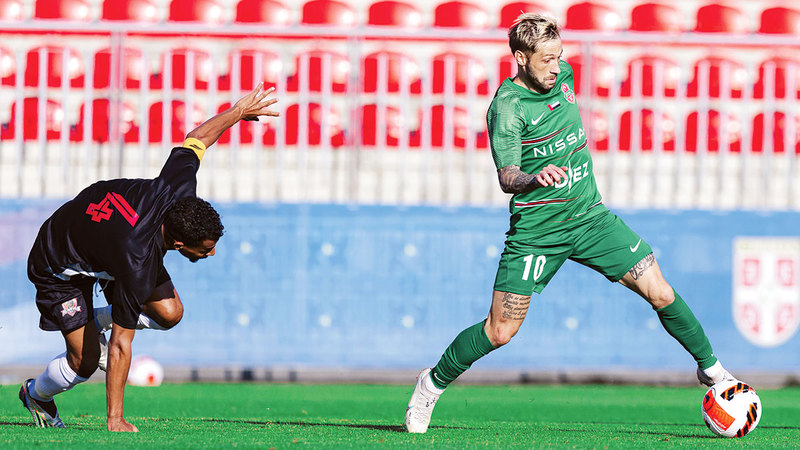 نجم شباب الأهلي كارتابيا.  من المصدر