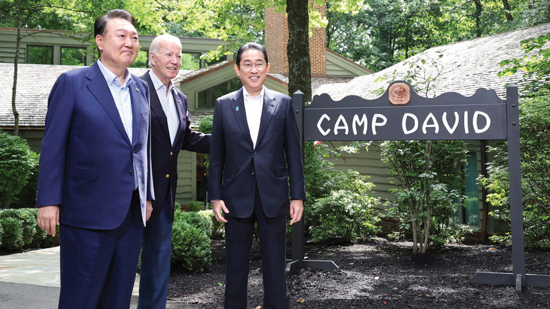 Camp David summit between Japan and South Korea… Biden’s greatest achievement