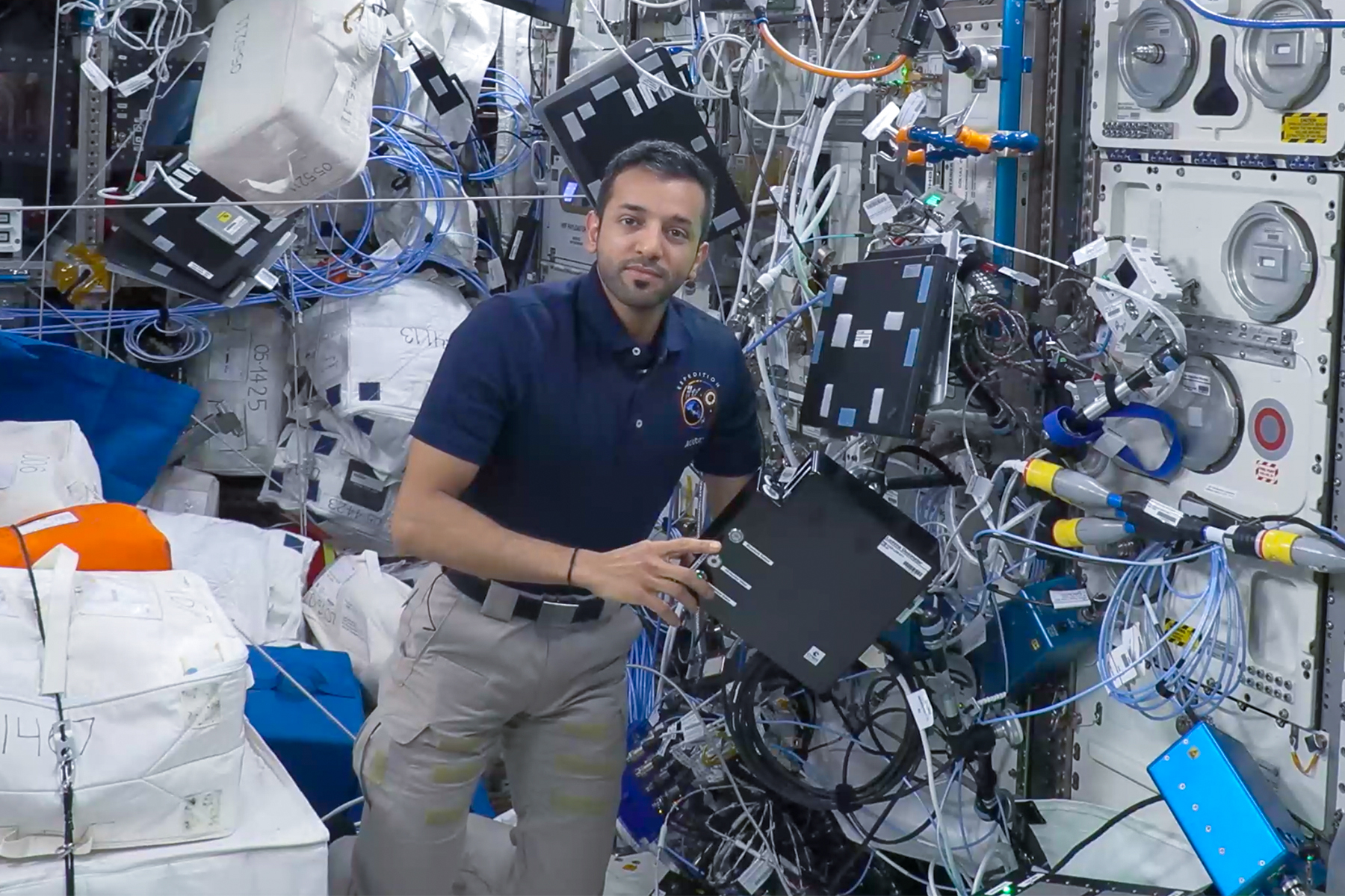 Al Neyadi étudie les niveaux de rayonnement dans l’espace à bord de la Station spatiale internationale