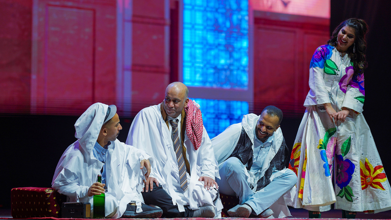 «غرفة 13» كوميديا اجتماعية تستضيفها دبي ليومين.   من المصدر