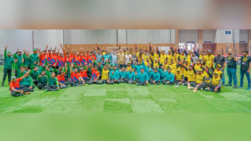 Organizing a sports day in Dubai for delivery workers, with the participation of 5 companies