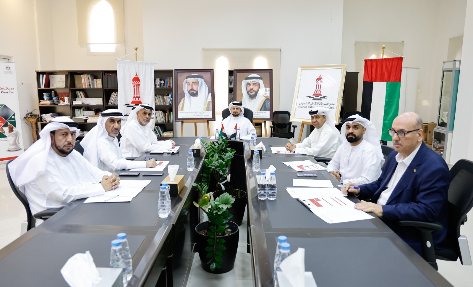 “Sharjah Chess” distributes administrative positions