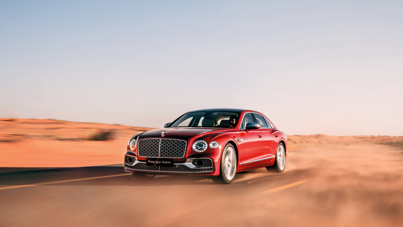 “Bentley Flying Spur Hybrid” is available in the UAE in a new hybrid version