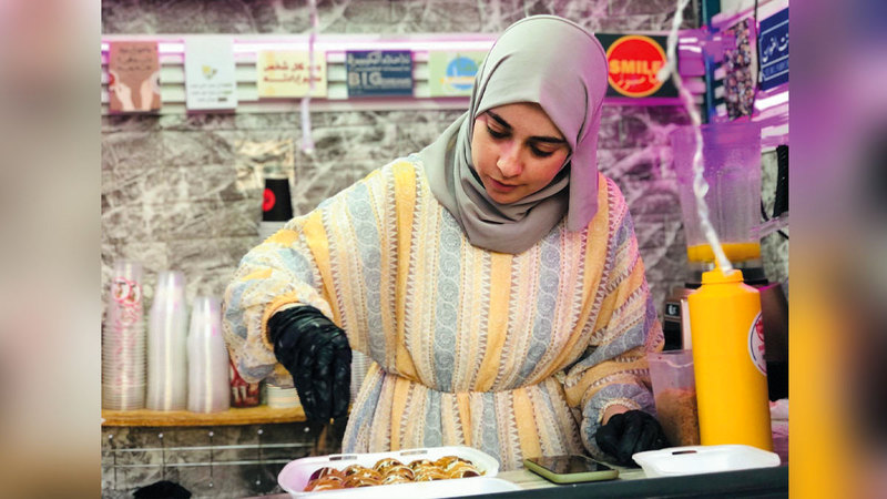 «بيان» افتتحت مشروعها بعد عامين من الفشل في الحصول على وظيفة.     من المصدر