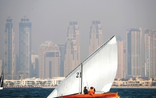 الصورة: «الشراعية 22 قدماً» تدشن اليوم موسم الرياضات البحرية في دبي