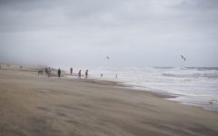 الصورة: تحذيرات من فيضانات وسيول بمناطق ساحلية أميركية رغم تراجع العاصفة «أوفيليا»