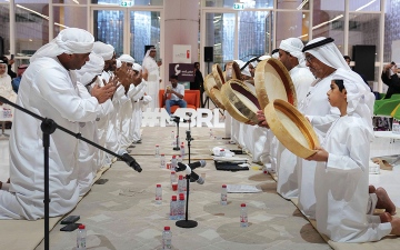 الصورة: «المالد» الإماراتي يحتفي بالمولد النبوي الشريف
