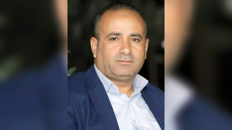 معتز بشارات مسؤول ملف الأغوار في محافظة طوباس. الإمارات اليوم