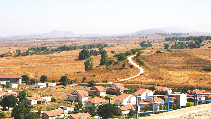 جانب من مستوطنة &laquo;نعمة&raquo; الزراعية شمال أريحا. الإمارات اليوم