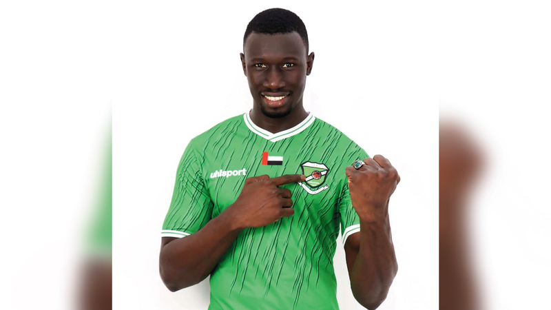 السينغالي محمد ديوب قاد العروبة للصدارة.  من المصدر