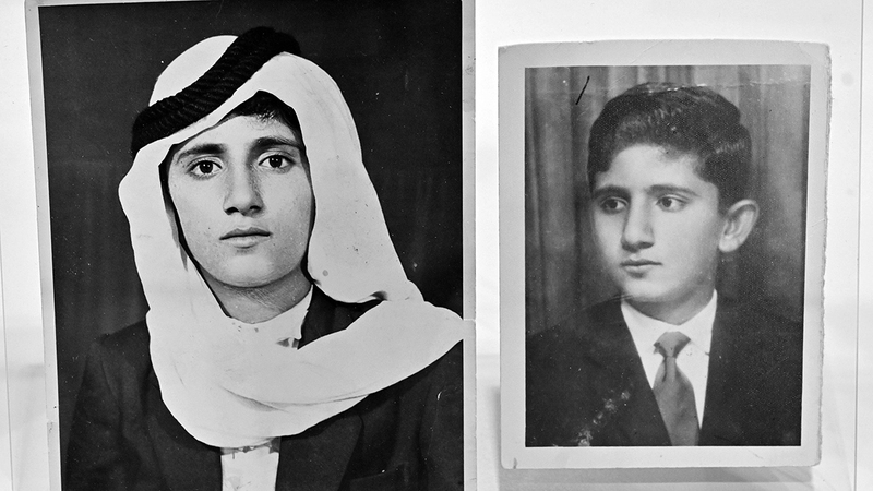 صور من طفولة صاحب السمو الشيخ محمد بن راشد آل مكتوم يعرضها جناح مركز حمدان بن محمد لإحياء التراث. أرشيفية