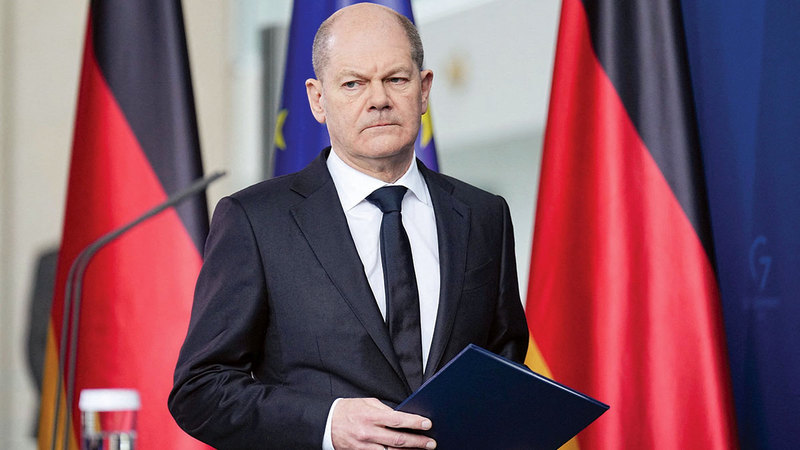 شولتز يواجه تحدي اليمين المتطرف. أرشيفية