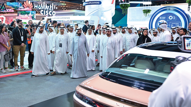 افتتاح معرض جايتكس تصوير : محمد هشام