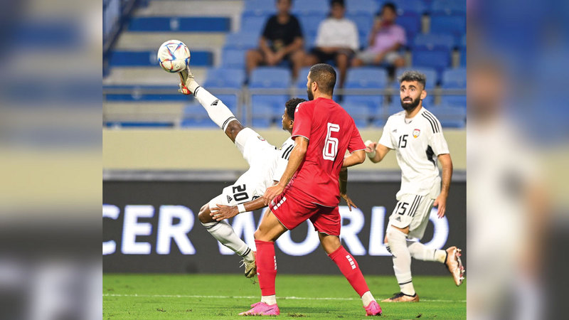 المنتخب اقتنص فوزاً جديداً على حساب لبنان. من المصدر