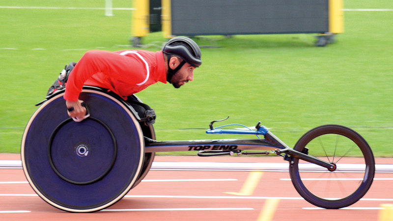 The athletic team has set its sights on the “Asian Paralympics” gold.
